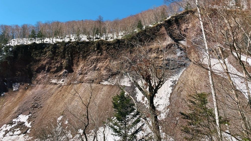 上高地トンネル付近の景色